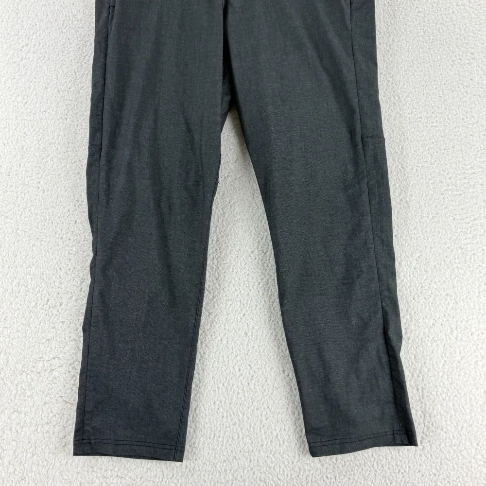 Lululemon ABC Classic Fit Pant Mens Size 34 Gray Casual Straight Leg Career Work